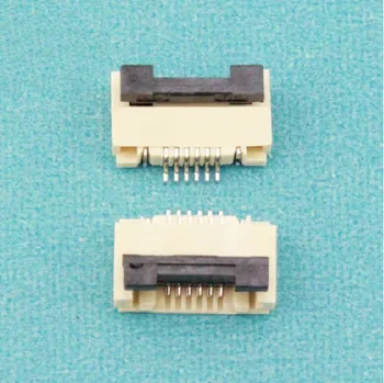 100pcs/lot 0.5mm-6P Down Clamshell Connector FFC FPC 0.5mm Pitch Six Pin/way Flexible Flat Cable Connector
100pcs/lot 0.5mm-6P Down Clamshell Connector FFC FPC 0.5mm Pitch Six Pin/way Flexible Flat Cable Connector