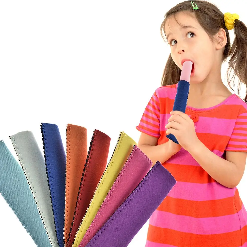 8 PCS Colorful Reusable Antifreezing-Popsicle-Reusable-Insulation Forzen Sucker Protective Cover For Ice Lolly
8 PCS Colorful Reusable Antifreezing-Popsicle-Reusable-Insulation Forzen Sucker Protective Cover For Ice Lolly