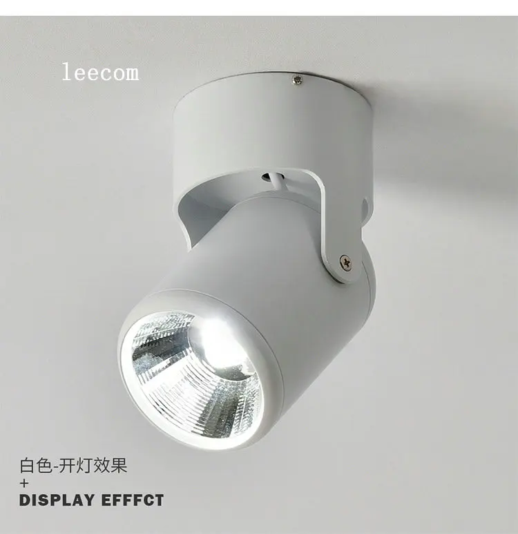 5w 7wSuper Bright Spot Light 180 Degree Rotation Ceiling Lamp Led Down Ac85-265v Downlights Surface Mounted
5w 7wSuper Bright Spot Light 180 Degree Rotation Ceiling Lamp Led Down Ac85-265v Downlights Surface Mounted