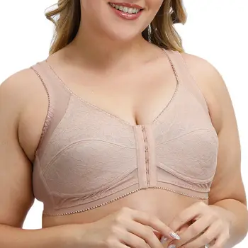 Hot Selling Unlined Sexy lingerie bras for women Embroidery Front Closure plus Size 38 40 42 44 46 48 B C D E
Hot Selling Unlined Sexy lingerie bras for women Embroidery Front Closure plus Size 38 40 42 44 46 48 B C D E
