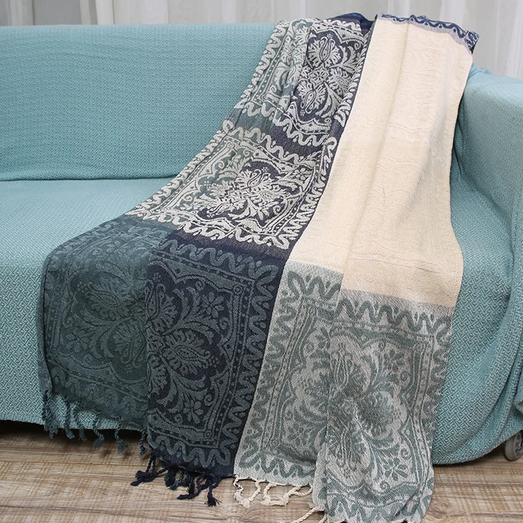 

150*190cm Chenille Knitted Blanket Plaids For sofa Cover Throw Travel Manta Soft Blanket For Beds Throws Blanket