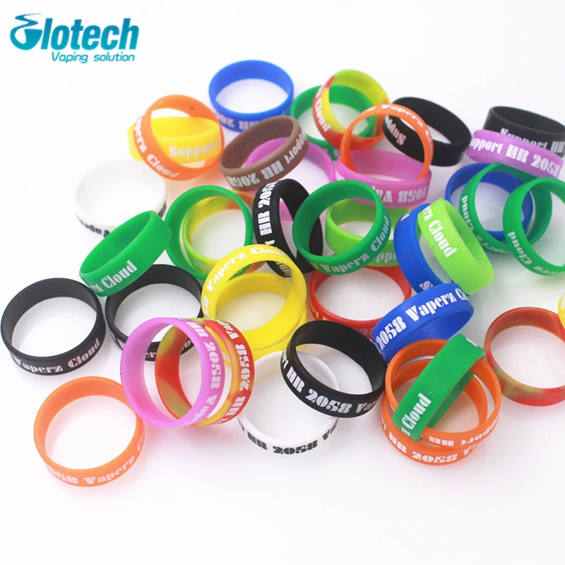 Glotech 100pcs box mod silicone rubber bands vape ring Non Slip protection decorative bands for vape
Glotech 100pcs box mod silicone rubber bands vape ring Non Slip protection decorative bands for vape