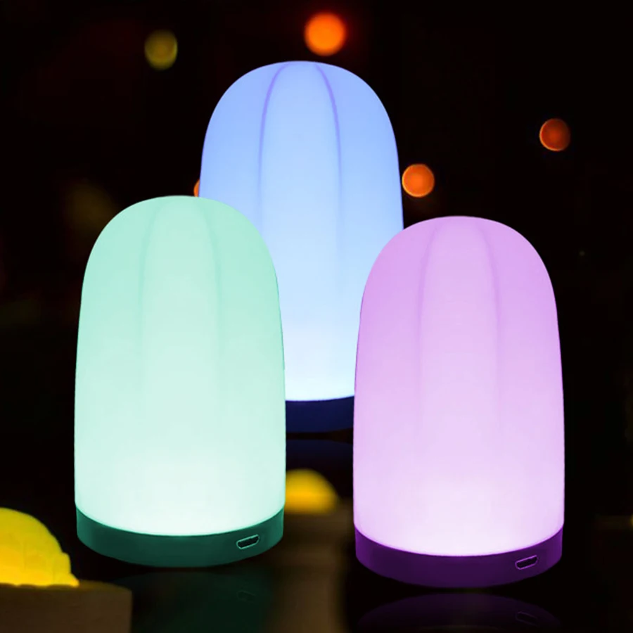 Touch Control LED Night Light Induction Dimmer Night Lamp Smart Bedside Lamp Dimmable RGB Color Change Light for Bar
Touch Control LED Night Light Induction Dimmer Night Lamp Smart Bedside Lamp Dimmable RGB Color Change Light for Bar