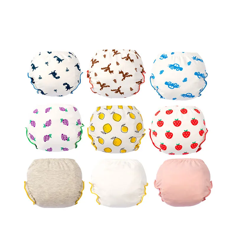 New Mesh Breathable Baby Potty Training Pants Pee Learning Nappies for Boy Girl Thick Underwears Briefs Infant Clothing Diapers
New Mesh Breathable Baby Potty Training Pants Pee Learning Nappies for Boy Girl Thick Underwears Briefs Infant Clothing Diapers