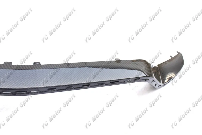 2015-2017 Mercedes Benz C217 S63 Coupe OEM Style Front Bumper Center Bottom Lip CF (3)