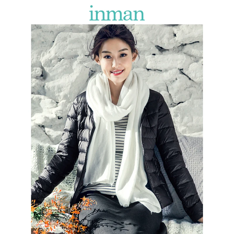INMAN Winter Autumn New Arrival White Solid Color Korean All Matched Women Long Scarf
INMAN Winter Autumn New Arrival White Solid Color Korean All Matched Women Long Scarf
