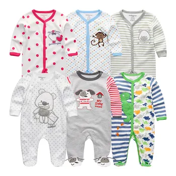 Baby Clothes Girl Boys Rompers 6Pcs/sets Clothing 2019 ropa bebe Jumpsuits Costume Unisex roupas de bebe Pajamas Newborn Clothes
Baby Clothes Girl Boys Rompers 6Pcs/sets Clothing 2019 ropa bebe Jumpsuits Costume Unisex roupas de bebe Pajamas Newborn Clothes
