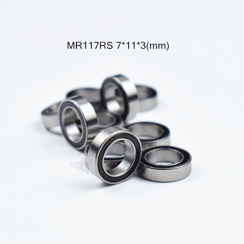 Bearing 10pcs MR117RS 7*11*3(mm) free shipping chrome steel rubber Sealed High speed Mechanical equipment parts
Bearing 10pcs MR117RS 7*11*3(mm) free shipping chrome steel rubber Sealed High speed Mechanical equipment parts