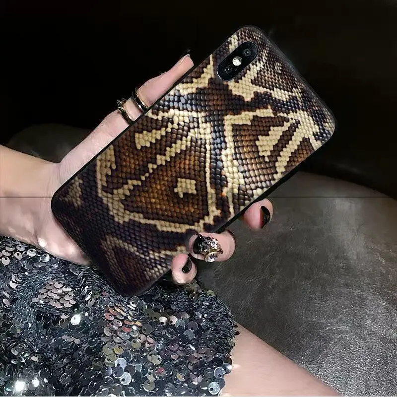 python yellow gold Snake skin