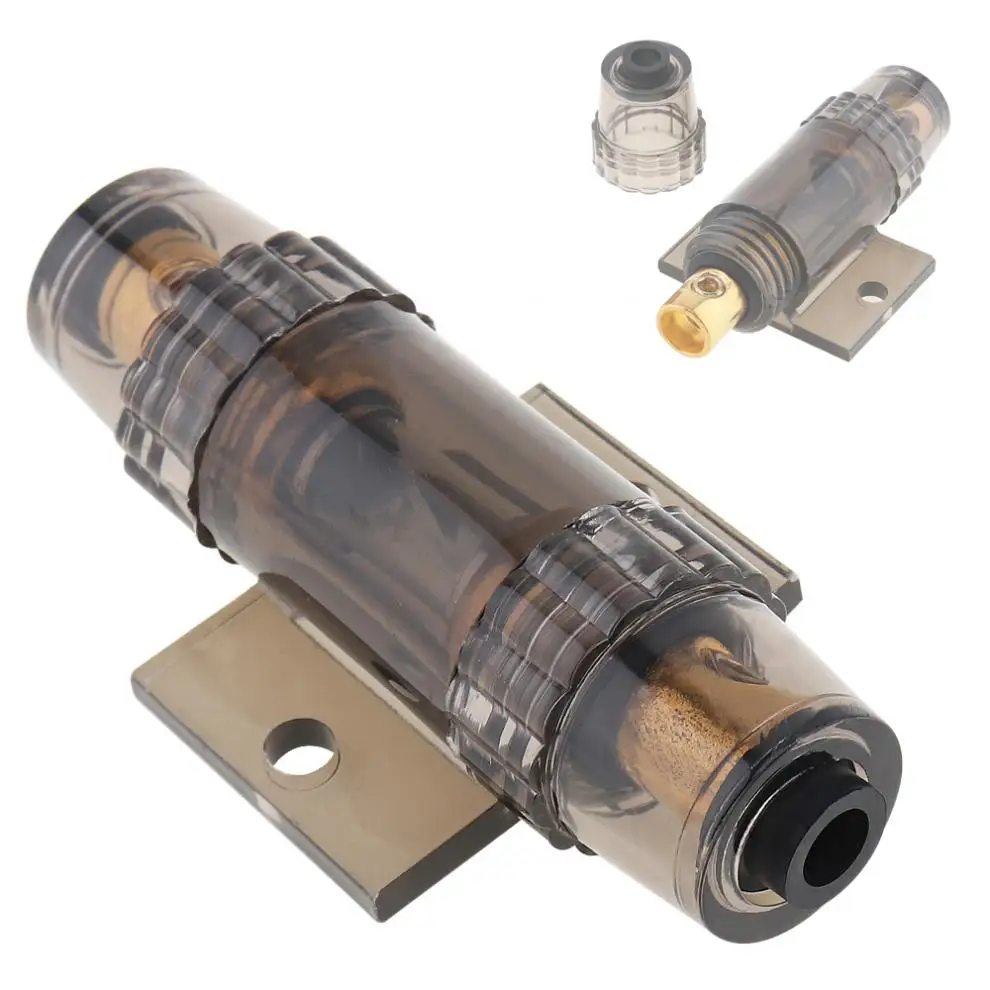 Universal DC 12V Car Audio Refit Fuse Holder 8 Gauge 60A 86mm Car Stereo Audio Circuit Breaker Inline Fuse
Universal DC 12V Car Audio Refit Fuse Holder 8 Gauge 60A 86mm Car Stereo Audio Circuit Breaker Inline Fuse