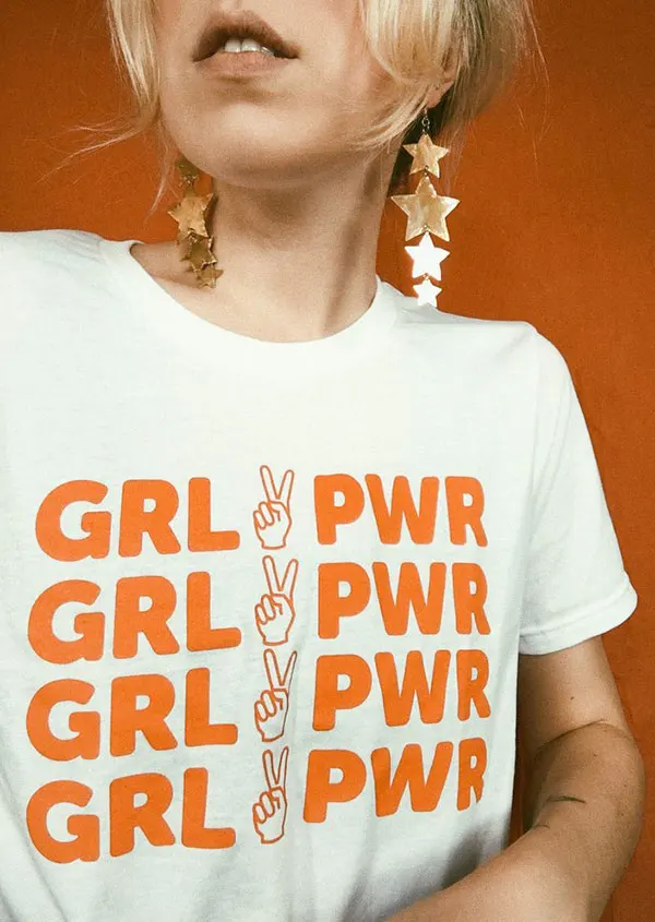 Girl Power Victory O-Neck T-Shirt Women Funny Graphic tshirt Summer Casual Hipster Orange Letter Print tees tops
Girl Power Victory O-Neck T-Shirt Women Funny Graphic tshirt Summer Casual Hipster Orange Letter Print tees tops