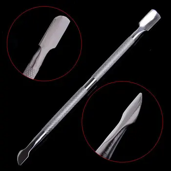 1X Stainless Steel Cuticle Nail Pusher Double Ended Spoon Callus Remover Nail Cleaner Manicure Pedicure Care Cleaning Rasper
1X Stainless Steel Cuticle Nail Pusher Double Ended Spoon Callus Remover Nail Cleaner Manicure Pedicure Care Cleaning Rasper