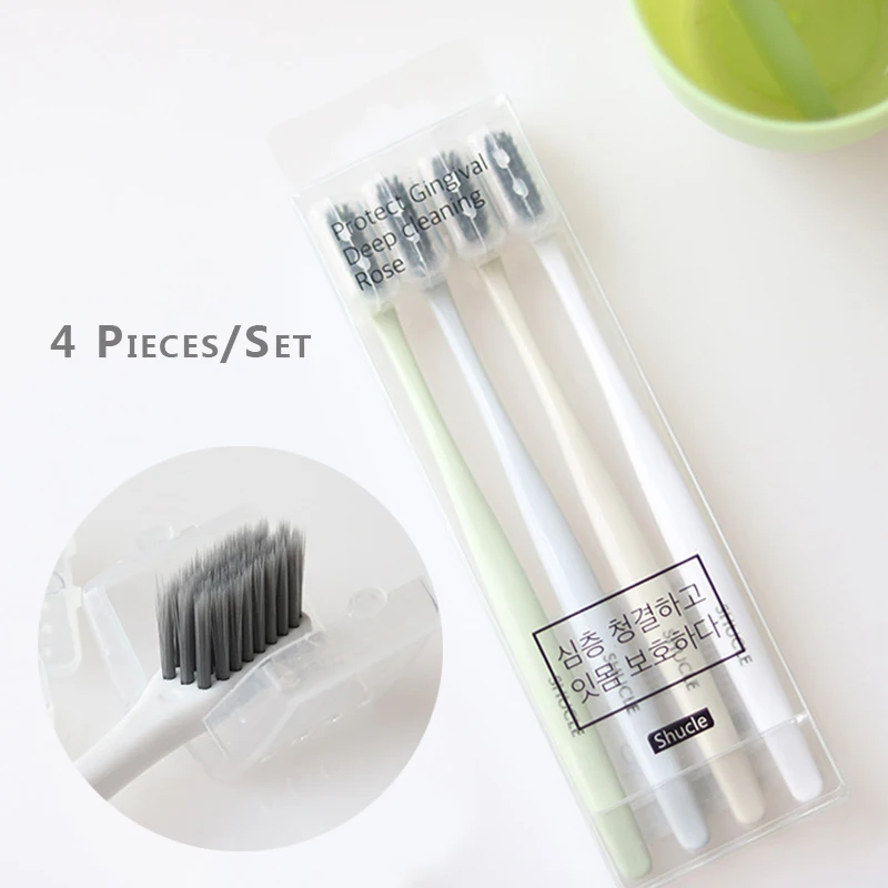 4PCS/set Exquisite Bamboo Toothbrush Dental Care Teeth Whitening Toothbrush Tongue Cleaner Tooth Cleaning Tools Gums Nursing
4PCS/set Exquisite Bamboo Toothbrush Dental Care Teeth Whitening Toothbrush Tongue Cleaner Tooth Cleaning Tools Gums Nursing