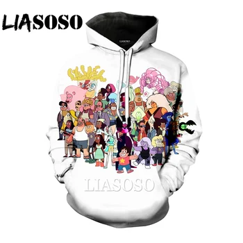 LIASOSO Funny 3D Print Women men Anime streetwear Steven Universe homme Harajuku Sweatshirt hoodies hoodie fashion shirt E86
LIASOSO Funny 3D Print Women men Anime streetwear Steven Universe homme Harajuku Sweatshirt hoodies hoodie fashion shirt E86