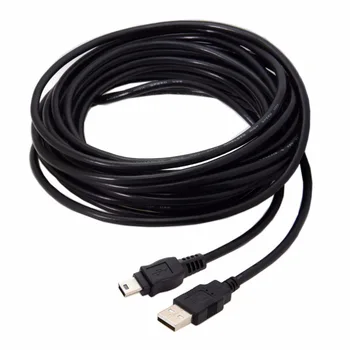 10pcs/lot CY Mini USB 5Pin to USB 2.0 Male Data Cable 8m 5m 3m for Hard Disk & Camera & Phone
10pcs/lot CY Mini USB 5Pin to USB 2.0 Male Data Cable 8m 5m 3m for Hard Disk & Camera & Phone