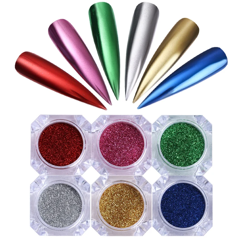 0.5g BORN PRETTY 6 Boxes Mirror Nail Powder Glitter Set Rose Gold Silver Manicure Chrome Pigment Dust Shinning Nail Decoration
0.5g BORN PRETTY 6 Boxes Mirror Nail Powder Glitter Set Rose Gold Silver Manicure Chrome Pigment Dust Shinning Nail Decoration