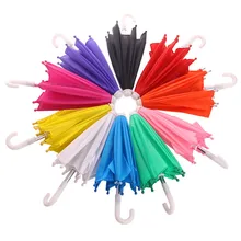 Novo estilo mini guarda-chuva chuva engrenagem para 18 Polegada americano bebê boneca vida viagem bonecas acessório presente de aniversário para crianças(China)