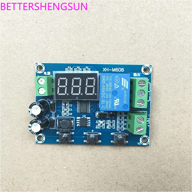 XH-M608 Battery Charge and Discharge Module Integrated Voltmeter | Электронные компоненты и принадлежности