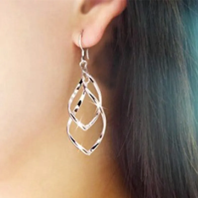 Classic fashion super shiny alloy multilayer earrings twisted earrings bicyclic lady OL earrings
Classic fashion super shiny alloy multilayer earrings twisted earrings bicyclic lady OL earrings