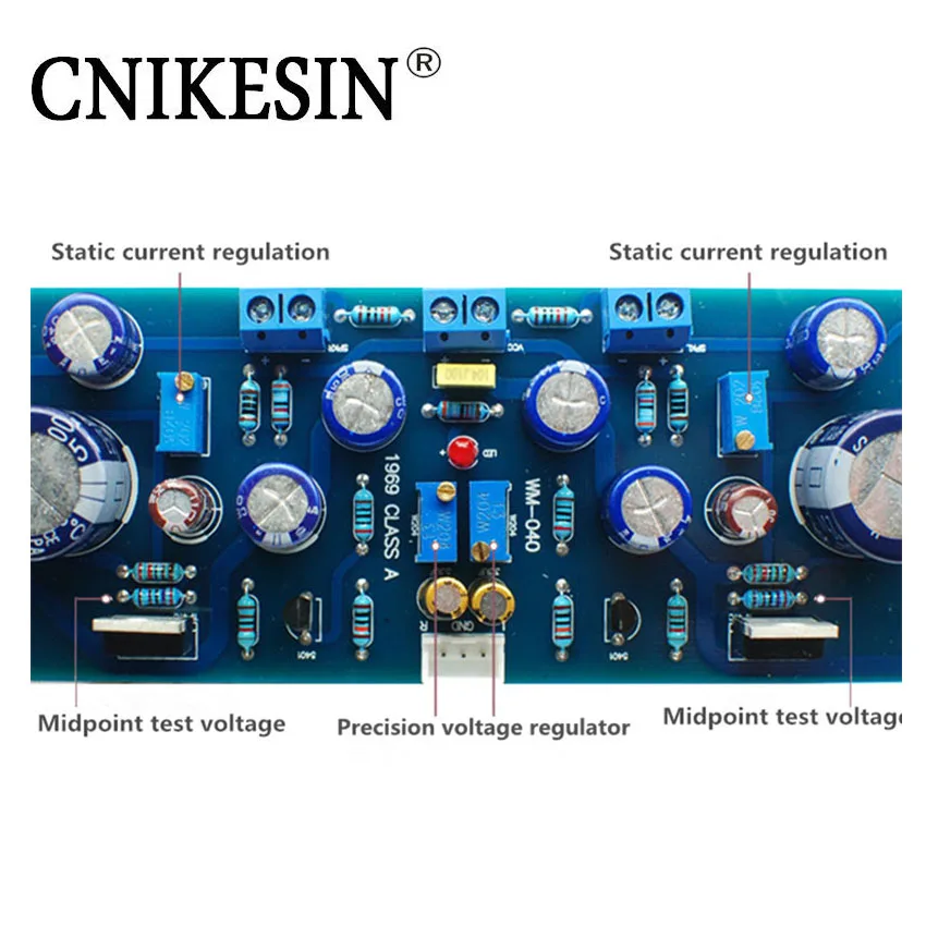 CNIKESIN Diy kits HIFI Enthusiast 1969 Power Amplifier Kit Power Amplifier Board Enthusiast Electronic Suite With TIP41C HASL
CNIKESIN Diy kits HIFI Enthusiast 1969 Power Amplifier Kit Power Amplifier Board Enthusiast Electronic Suite With TIP41C HASL