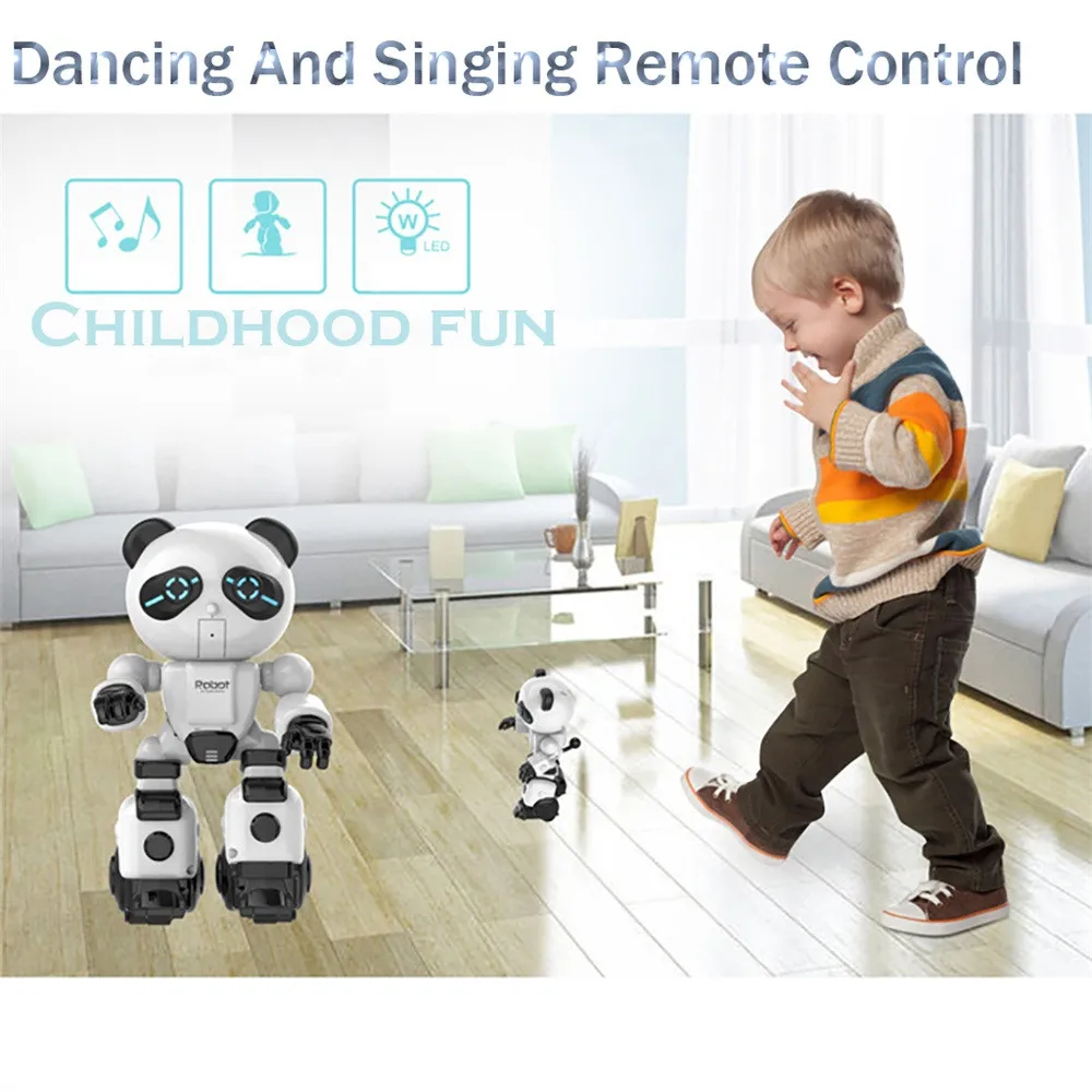 Smart Robot Remote Control Electronic Walking Dancing Vocal Toy Robot for Intellectual Growth-Watch Early Learning Gift Fun Cute
Smart Robot Remote Control Electronic Walking Dancing Vocal Toy Robot for Intellectual Growth-Watch Early Learning Gift Fun Cute