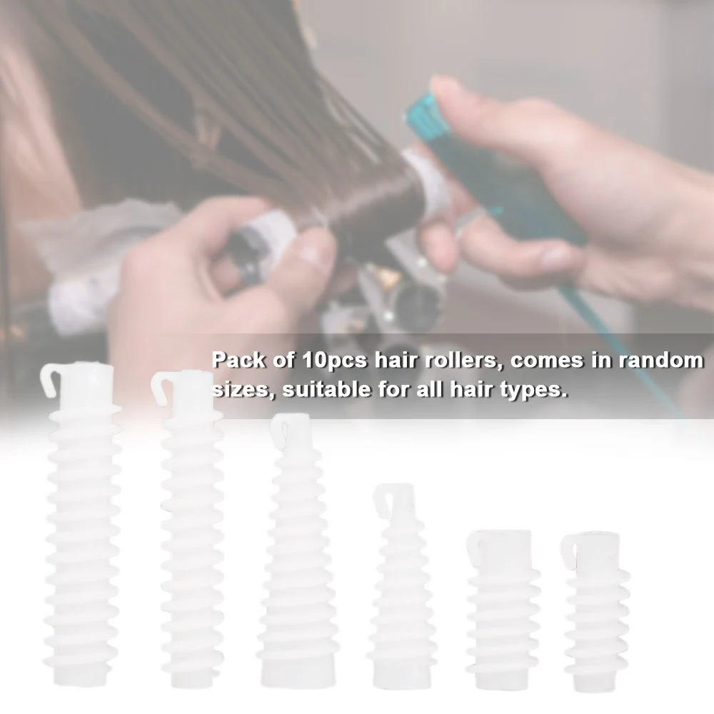 10pcs Plastic Spiral Hair Perm Rod Hairdressing Rollers Curlers Set hair rollers for Wavy Hair Maker Salon Styling Tools
10pcs Plastic Spiral Hair Perm Rod Hairdressing Rollers Curlers Set hair rollers for Wavy Hair Maker Salon Styling Tools