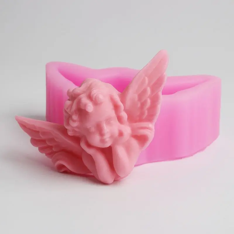 Wholesale mold Flying Angel Soap Making Mould DIY Aromatic Craft Plaster Pendant Ceramtic Clay Decor Silicone Mold
Wholesale mold Flying Angel Soap Making Mould DIY Aromatic Craft Plaster Pendant Ceramtic Clay Decor Silicone Mold