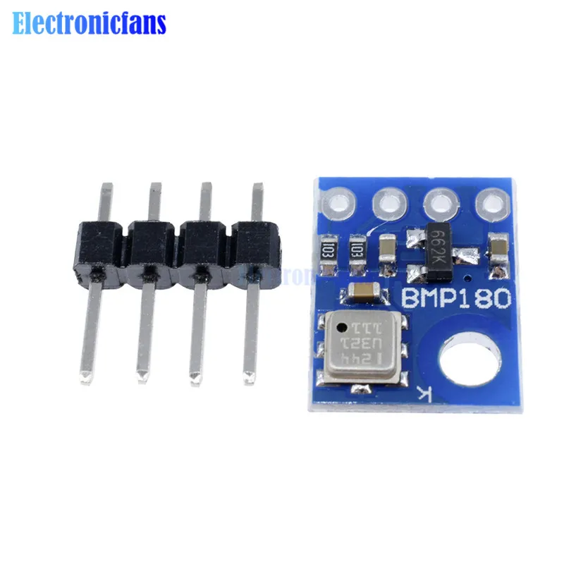 10Pcs/Lot IIC/I2C GY-68 BMP180 Replace BMP085 Digital Barometric Pressure Sensor Board Module for Arduino 1.8-3.6V Power
10Pcs/Lot IIC/I2C GY-68 BMP180 Replace BMP085 Digital Barometric Pressure Sensor Board Module for Arduino 1.8-3.6V Power