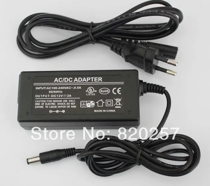 Free Shipping 3pcs/lot DC12V 2A 24W AC100-240V input led Adapter power supply with plug cable
Free Shipping 3pcs/lot DC12V 2A 24W AC100-240V input led Adapter power supply with plug cable