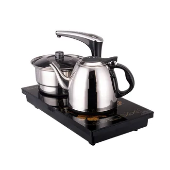 

Electric heating tea furnace automatic upper water three-in-one stainless steel electric kettle with heater set