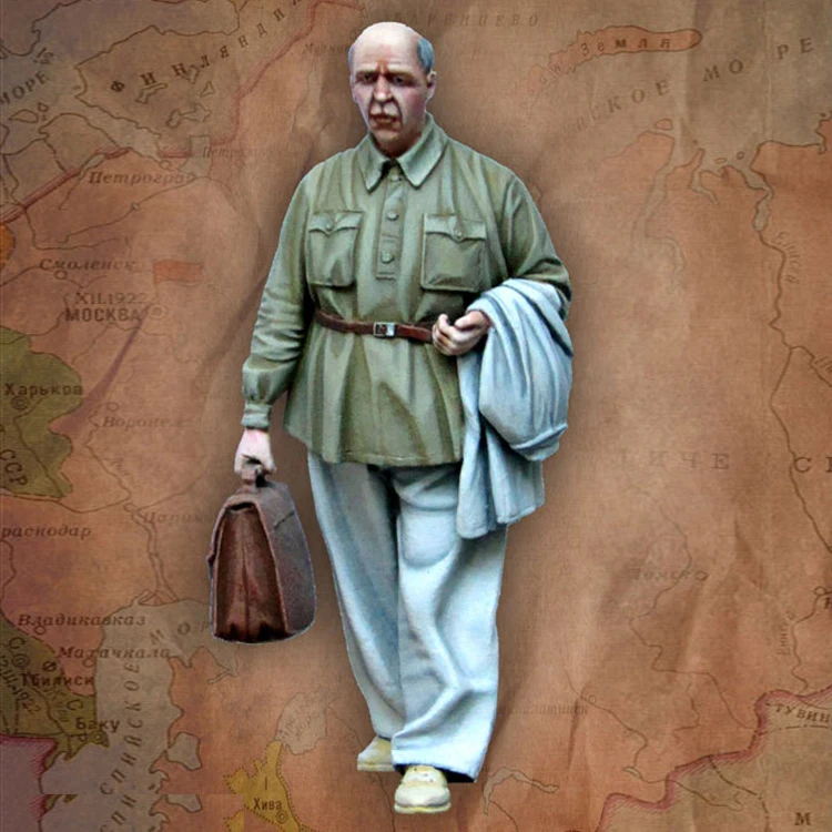 1/35 Clerk, Resin Model Soldier GK, World War II military theme, Unassembled and unpainted kit
1/35 Clerk, Resin Model Soldier GK, World War II military theme, Unassembled and unpainted kit