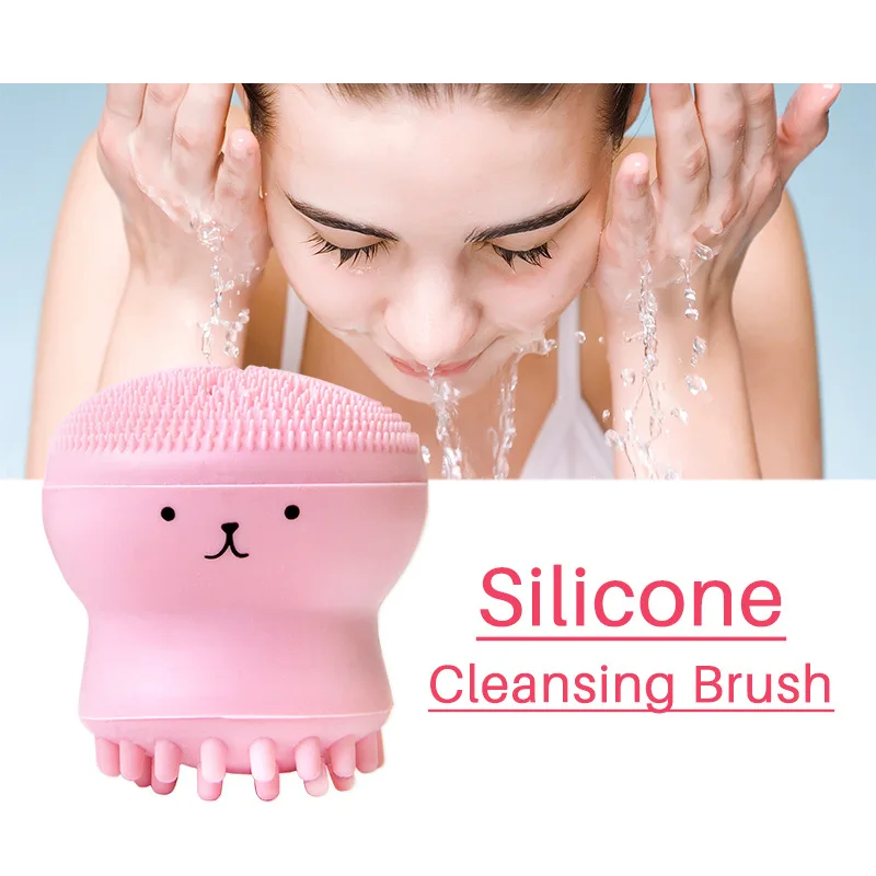 1Pcs Lovely Pink Jellyfish Shaped Silicone Octopus Face Deep Pore Cleanser Powder Puff Brush Skin Care Beauty Face Cleaner Brush
1Pcs Lovely Pink Jellyfish Shaped Silicone Octopus Face Deep Pore Cleanser Powder Puff Brush Skin Care Beauty Face Cleaner Brush