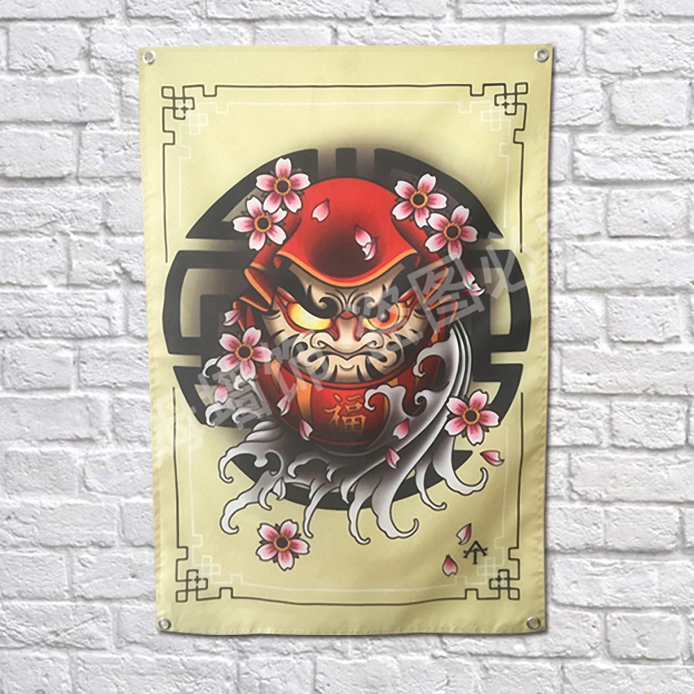 Japanese ukiyo-e Tattoos Banners Flag Four Hole Valance Tapestry Bar Billiards Hall Studio Theme Wall Hanging Art Cloth Decor
Japanese ukiyo-e Tattoos Banners Flag Four Hole Valance Tapestry Bar Billiards Hall Studio Theme Wall Hanging Art Cloth Decor