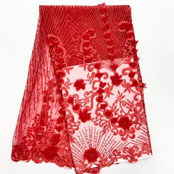 New beads small flower 3D embroidery style hot drilling African lace nylon lace French mesh gauze skirt wedding dress 5 yards
New beads small flower 3D embroidery style hot drilling African lace nylon lace French mesh gauze skirt wedding dress 5 yards