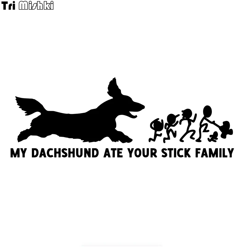 Tri Mishki LBH310 30*10.8cm dog my dachshund ate your stick family car sticker Vinyl Decals Motorcycle Accessories sticker
Tri Mishki LBH310 30*10.8cm dog my dachshund ate your stick family car sticker Vinyl Decals Motorcycle Accessories sticker