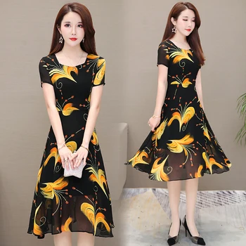 2019 summer new fashion short sleeve printing waist chiffon v-neck dress women outfit vestidos sweet clothes leisure clothing
2019 summer new fashion short sleeve printing waist chiffon v-neck dress women outfit vestidos sweet clothes leisure clothing