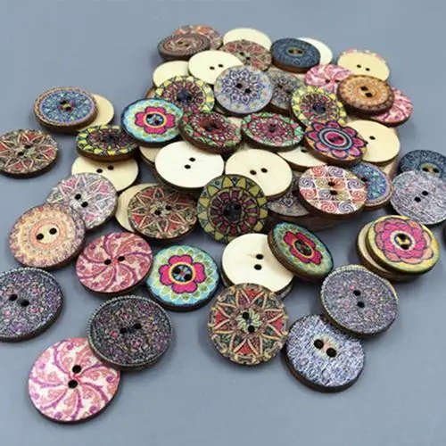 100x Mixed Vintage Colorful Flowers Wood Buttons Scrapbooking Sewing Craft 20mm Wood Buttons In Knitting
100x Mixed Vintage Colorful Flowers Wood Buttons Scrapbooking Sewing Craft 20mm Wood Buttons In Knitting
