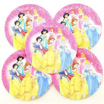 New Sale 10pcs/lot Disney Six Princess 7inch Paper Plates Plates Girl Birthday Party Family Party Cartoon Round Plate Supply
New Sale 10pcs/lot Disney Six Princess 7inch Paper Plates Plates Girl Birthday Party Family Party Cartoon Round Plate Supply