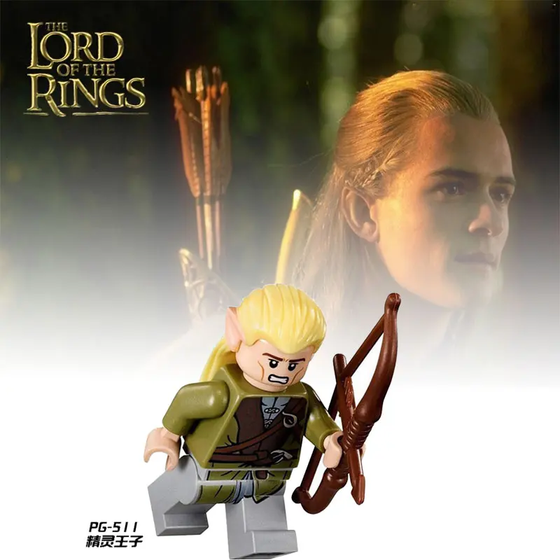 The Lord of the Ring Model Figures Elf prince Building Blocks Compatible Playmobil Educational Toys for Children Block Hobbit
The Lord of the Ring Model Figures Elf prince Building Blocks Compatible Playmobil Educational Toys for Children Block Hobbit