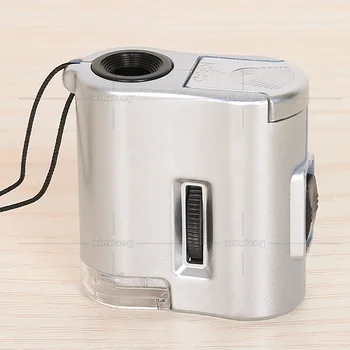 60X microscope portable multi-function mini lamp with money detector pocket magnifying magnifier
60X microscope portable multi-function mini lamp with money detector pocket magnifying magnifier