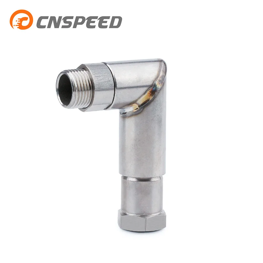 O2 oxygen sensor angled extender spacer 90 degree 02 bung extension M18 X 1.5YC101365
O2 oxygen sensor angled extender spacer 90 degree 02 bung extension M18 X 1.5YC101365