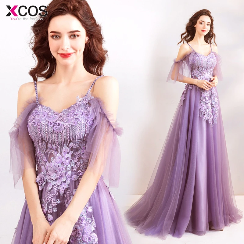 Hot Purple Prom Dress A line Tulle Lilac Sweetheart Prom Gown Floor length Long Vestidos de fiesta Party Dresses 2018
Hot Purple Prom Dress A line Tulle Lilac Sweetheart Prom Gown Floor length Long Vestidos de fiesta Party Dresses 2018