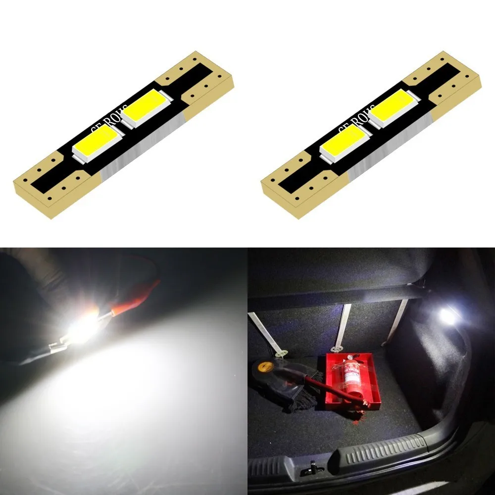 1pcs Car Stying 2SMD 5730 Error Free Canbus Marker Bulb Light Car 5W5 Dome Festoon C5W C10W Car-styling
1pcs Car Stying 2SMD 5730 Error Free Canbus Marker Bulb Light Car 5W5 Dome Festoon C5W C10W Car-styling