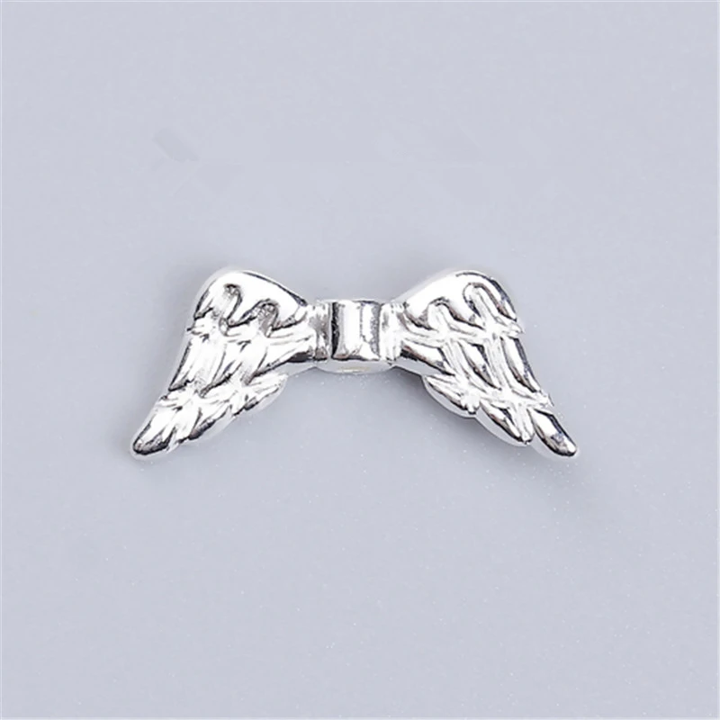 DoreenBeads Zinc Based Alloy Spacer Beads Wing Silver Color DIY Findings 19mm( 6/8") x 8mm( 3/8"), Hole: Approx 1.2mm, 10 PCs
DoreenBeads Zinc Based Alloy Spacer Beads Wing Silver Color DIY Findings 19mm( 6/8") x 8mm( 3/8"), Hole: Approx 1.2mm, 10 PCs