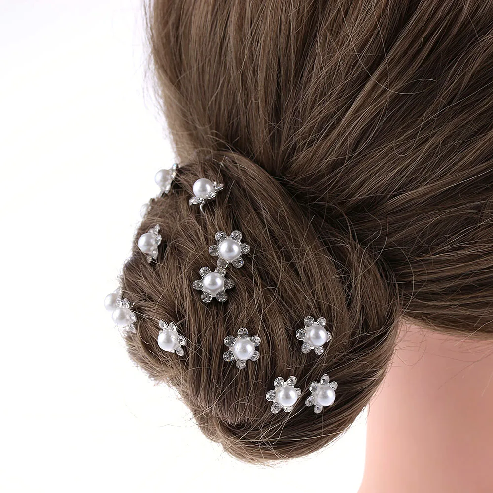 20PCS White Pearl Hairpins Rhinestone Flower Hair Clips Elegant Bridal Wedding Crystal Girls Daily Classical Fashion Jewelry
20PCS White Pearl Hairpins Rhinestone Flower Hair Clips Elegant Bridal Wedding Crystal Girls Daily Classical Fashion Jewelry