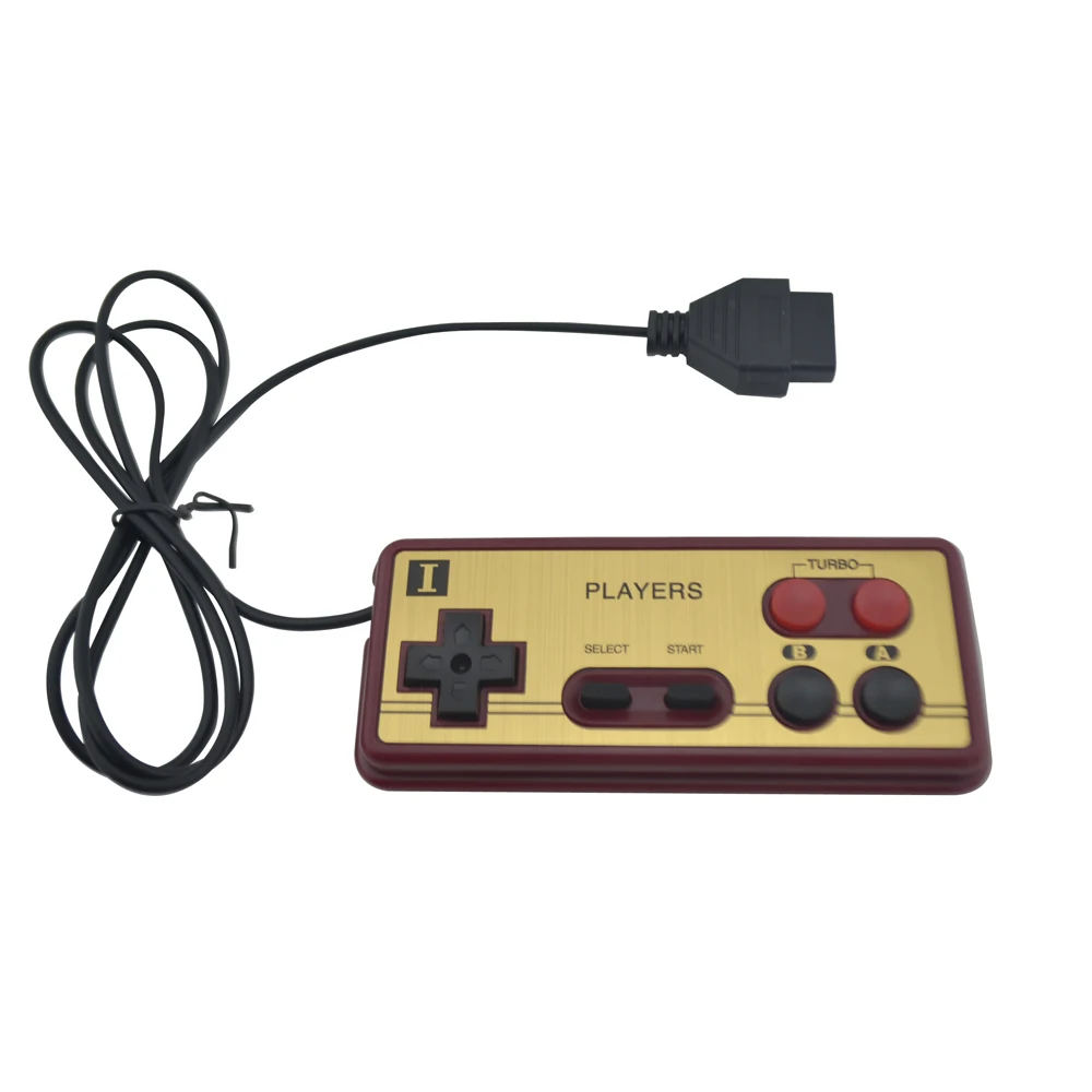 Controller For Japanese 8-bit console style 15Pin Plug Cable Controller For N-E-S For F-C
Controller For Japanese 8-bit console style 15Pin Plug Cable Controller For N-E-S For F-C