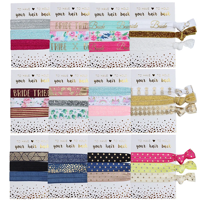 Fashion elastic bracelet multi-colors fold over elastic knotted hair ties for women
Fashion elastic bracelet multi-colors fold over elastic knotted hair ties for women