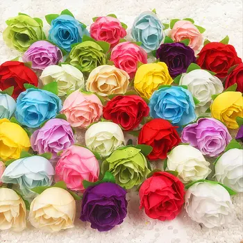 20PCs Mini Rose Flower Head Artificial Flowers Wedding Party Christmas Olympics Home Decoration Multicolor Craft Ornaments 3.5cm
20PCs Mini Rose Flower Head Artificial Flowers Wedding Party Christmas Olympics Home Decoration Multicolor Craft Ornaments 3.5cm