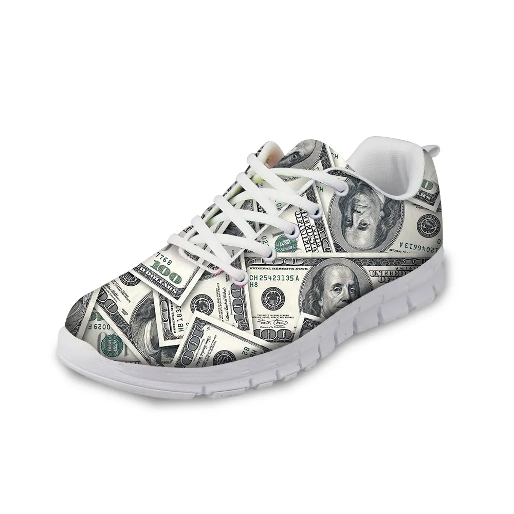 ThiKin Classic Women's Low Style Walking Shoes Lace up Causal Sneakers for Female Breathable Fashion Dollar Printed Shoes
ThiKin Classic Women's Low Style Walking Shoes Lace up Causal Sneakers for Female Breathable Fashion Dollar Printed Shoes