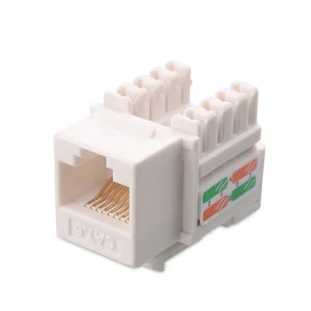 CAT6 RJ45 110Type Tool Free Network Keystone Jack Unshielded Module Cable Adapter
CAT6 RJ45 110Type Tool Free Network Keystone Jack Unshielded Module Cable Adapter